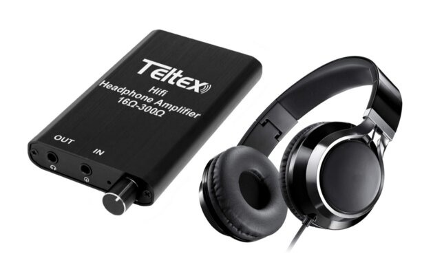 Teltex In-Line Amplifier with Headset